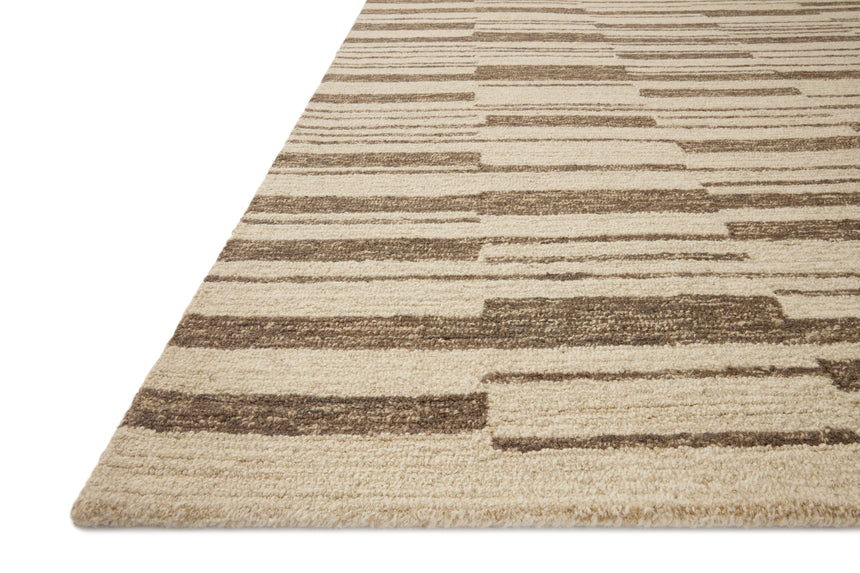 Polly Rug 04 | Beige / Tobacco