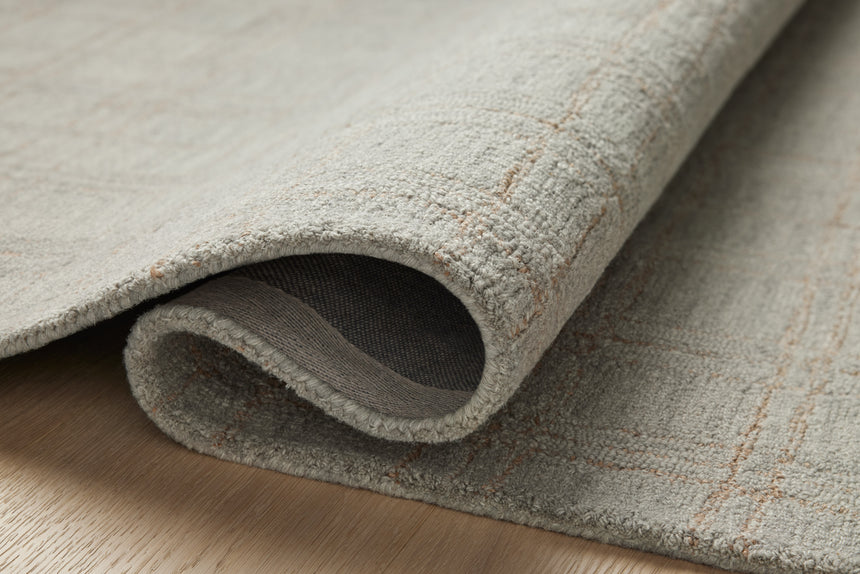 Polly Rug 09 | Fog / Wheat