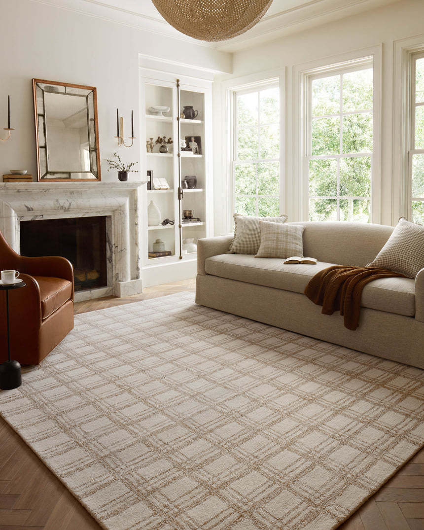 Polly Rug 12 | Cream / Sand