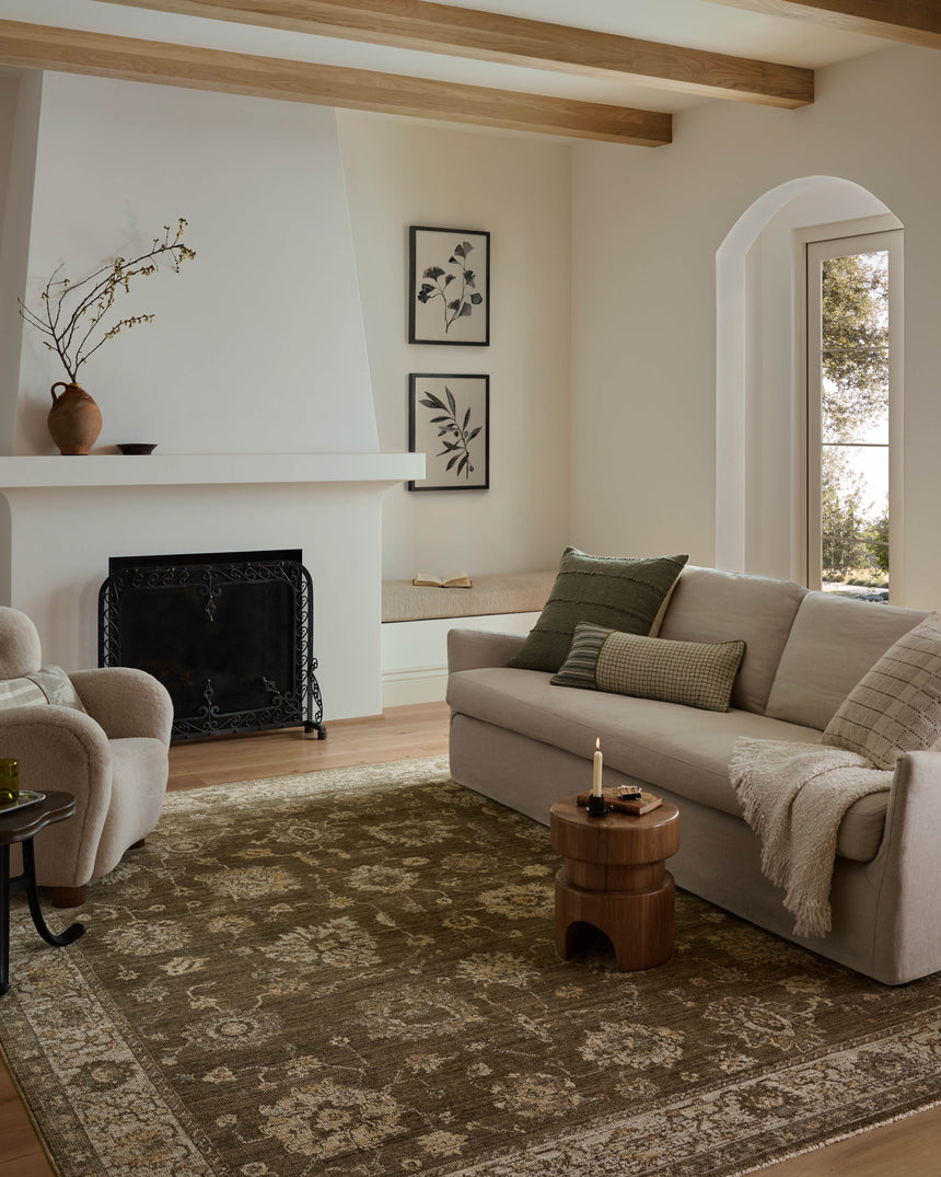 Priscilla Rug 01 | Bark / Ivory