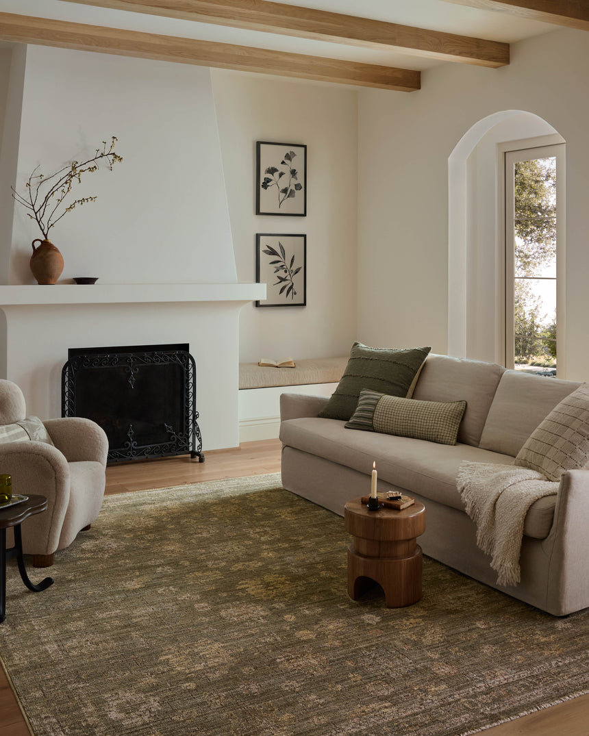 Priscilla Rug 02 | Olive / Sand