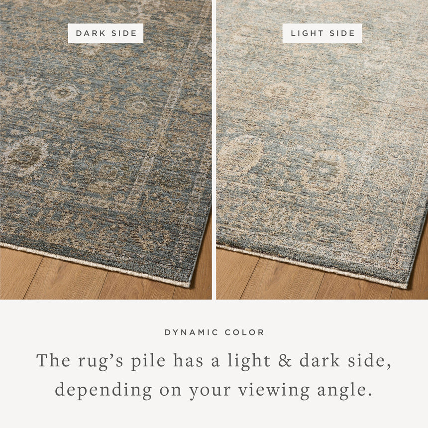 Priscilla Rug 03 | Blue / Sand