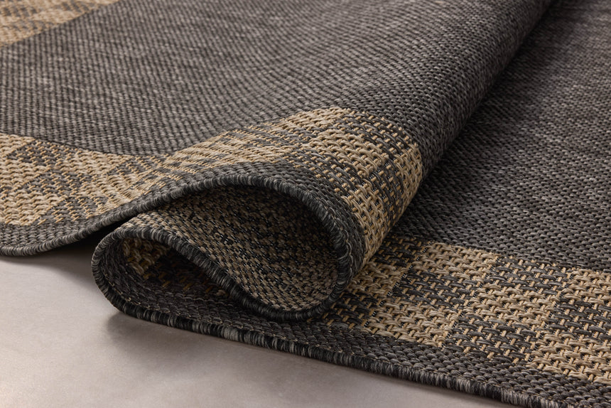 Providence Rug 01 | Charcoal / Natural