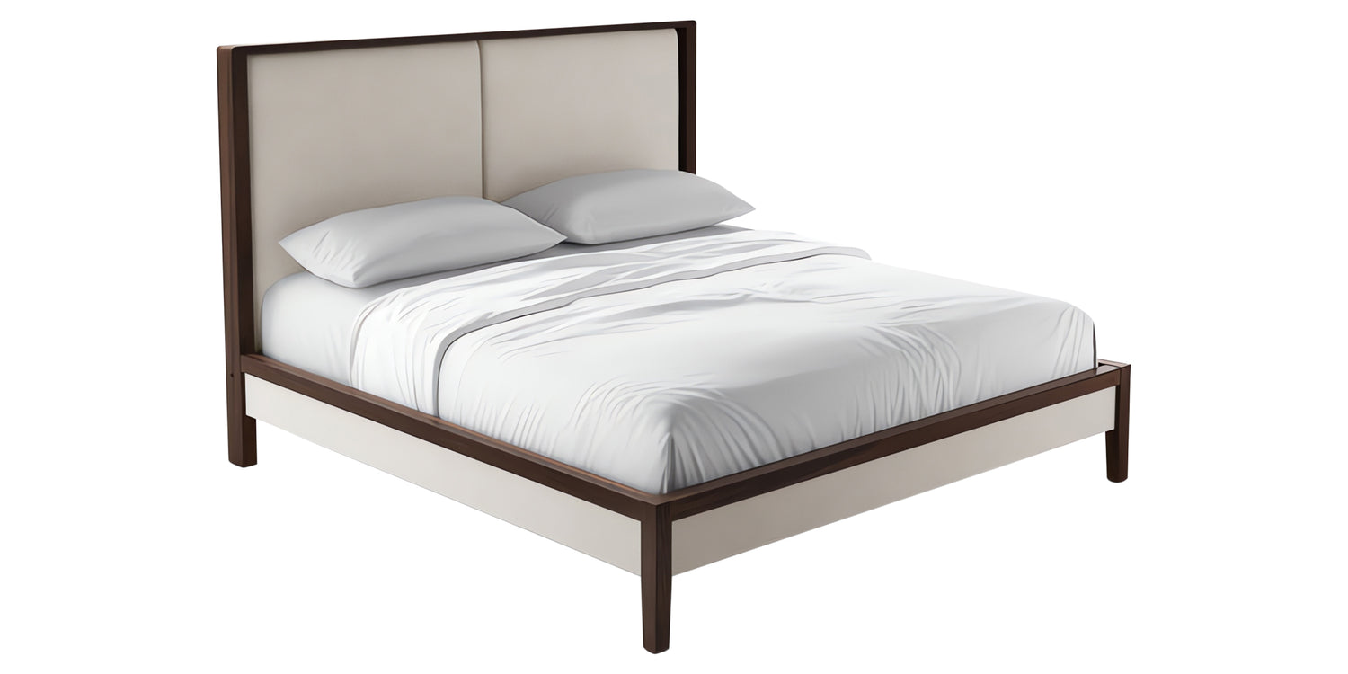 Havana on Walnut with Boca Fabric | Mobican Parma Bed | Valley Ridge Furniture