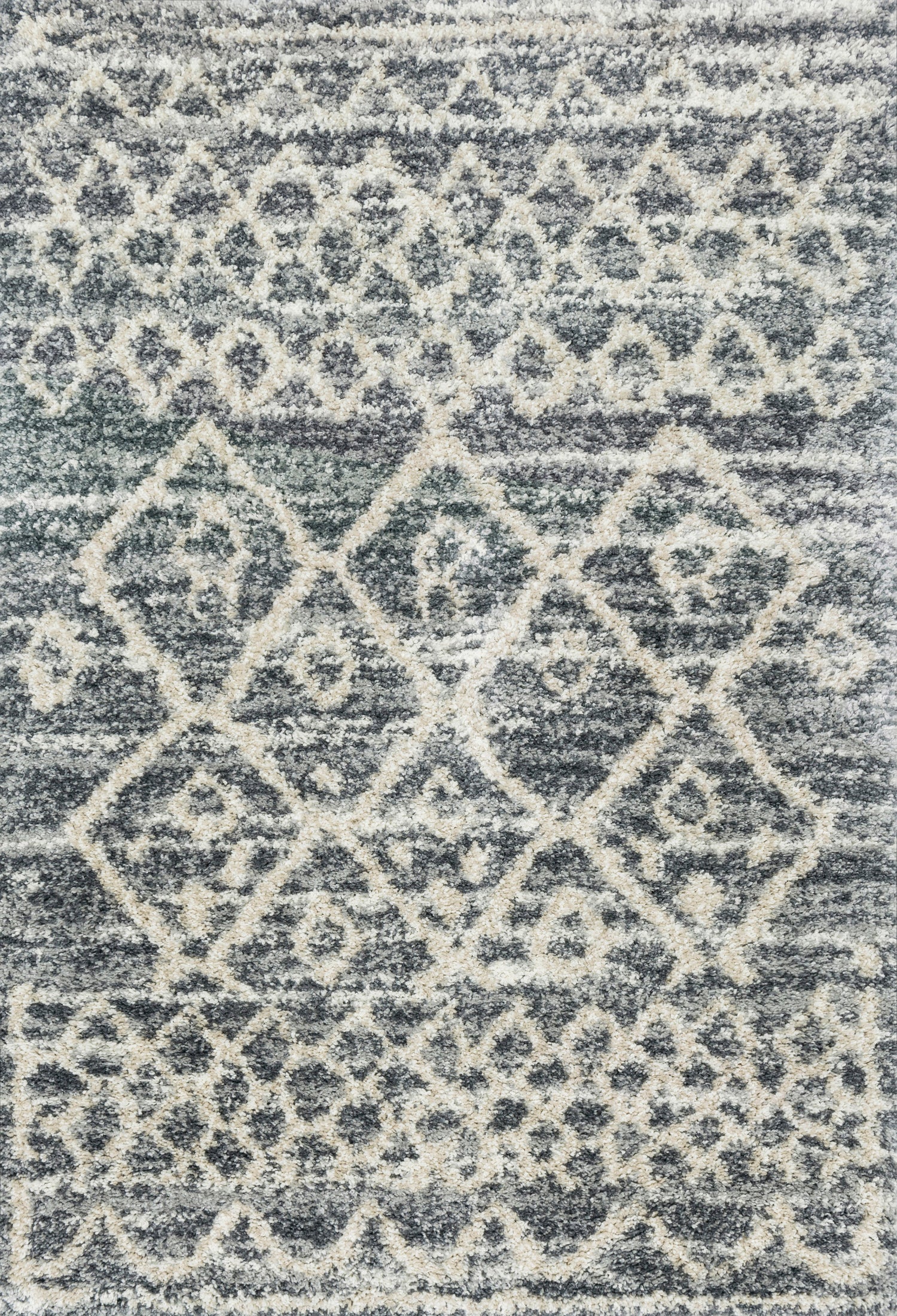 Quincy Rug 02 | Graphite / Beige