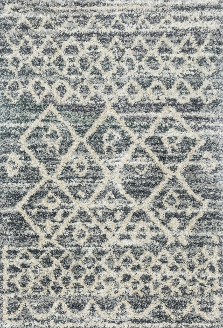 Quincy Rug 02 | Graphite / Beige