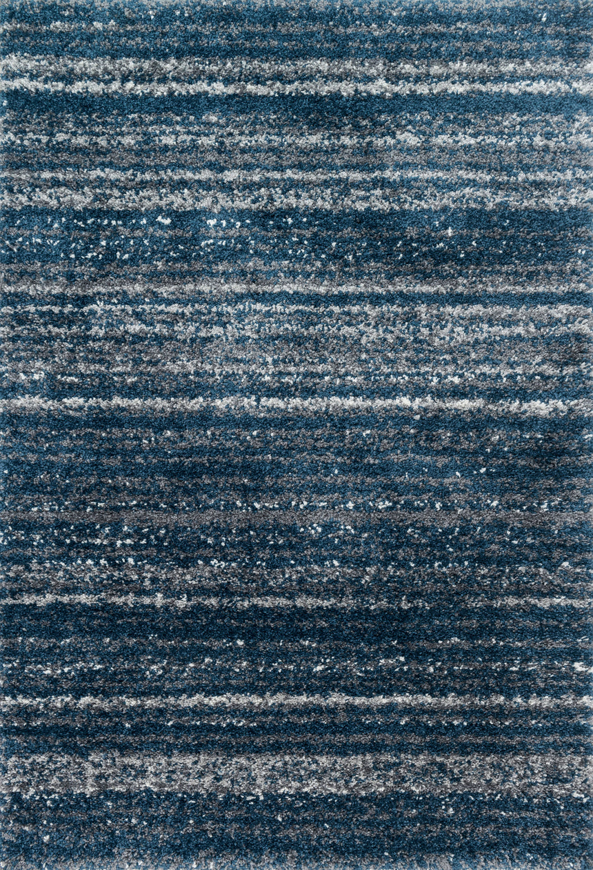 Quincy Rug 05 | Navy / Pewter
