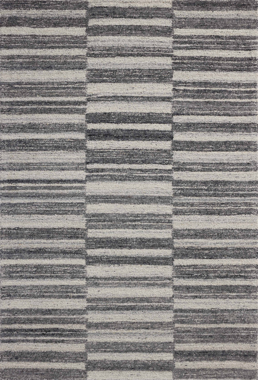 Rae Rug 02 | Charcoal / Mist