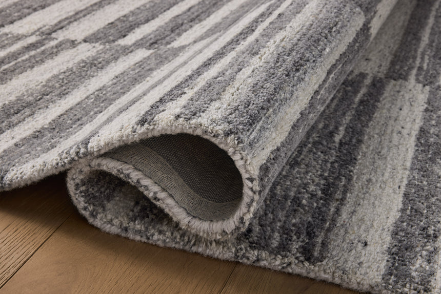 Rae Rug 02 | Charcoal / Mist