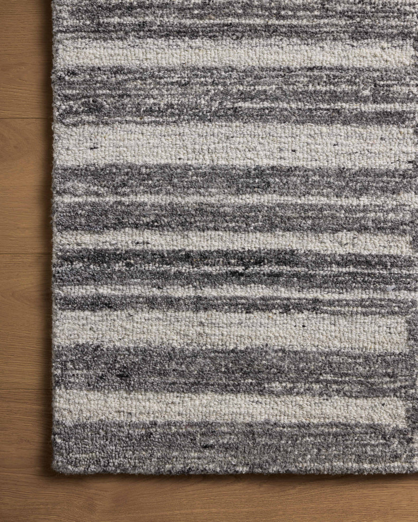 Rae Rug 02 | Charcoal / Mist