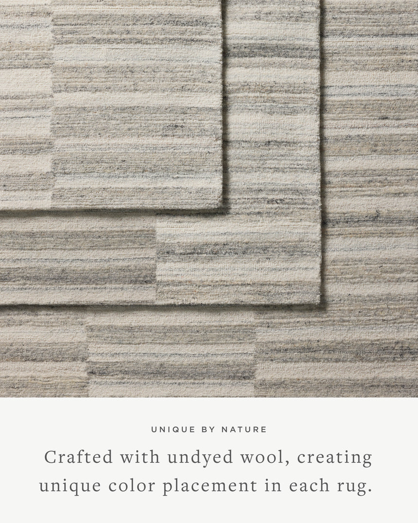 Rae Rug 02 | Stone / Ivory