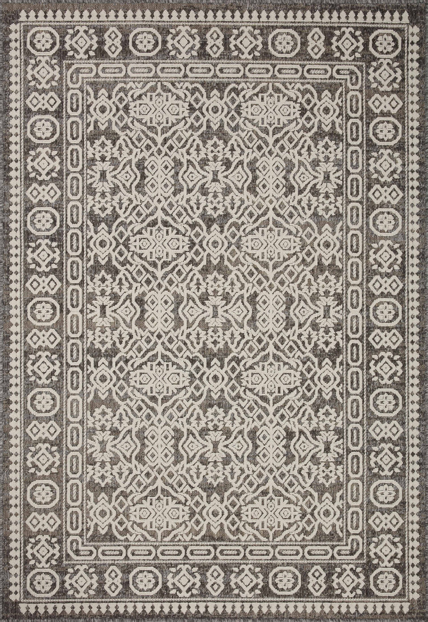 Rainier Rug 02 | Pebble / Ivory