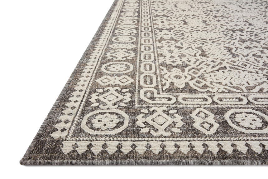 Rainier Rug 02 | Pebble / Ivory