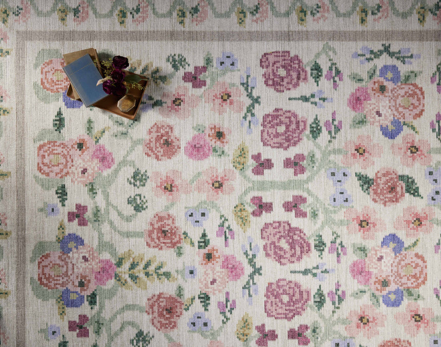 Rosa Rug 01 | Ivory