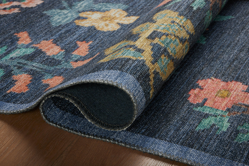 Rosa Rug 03 | Navy