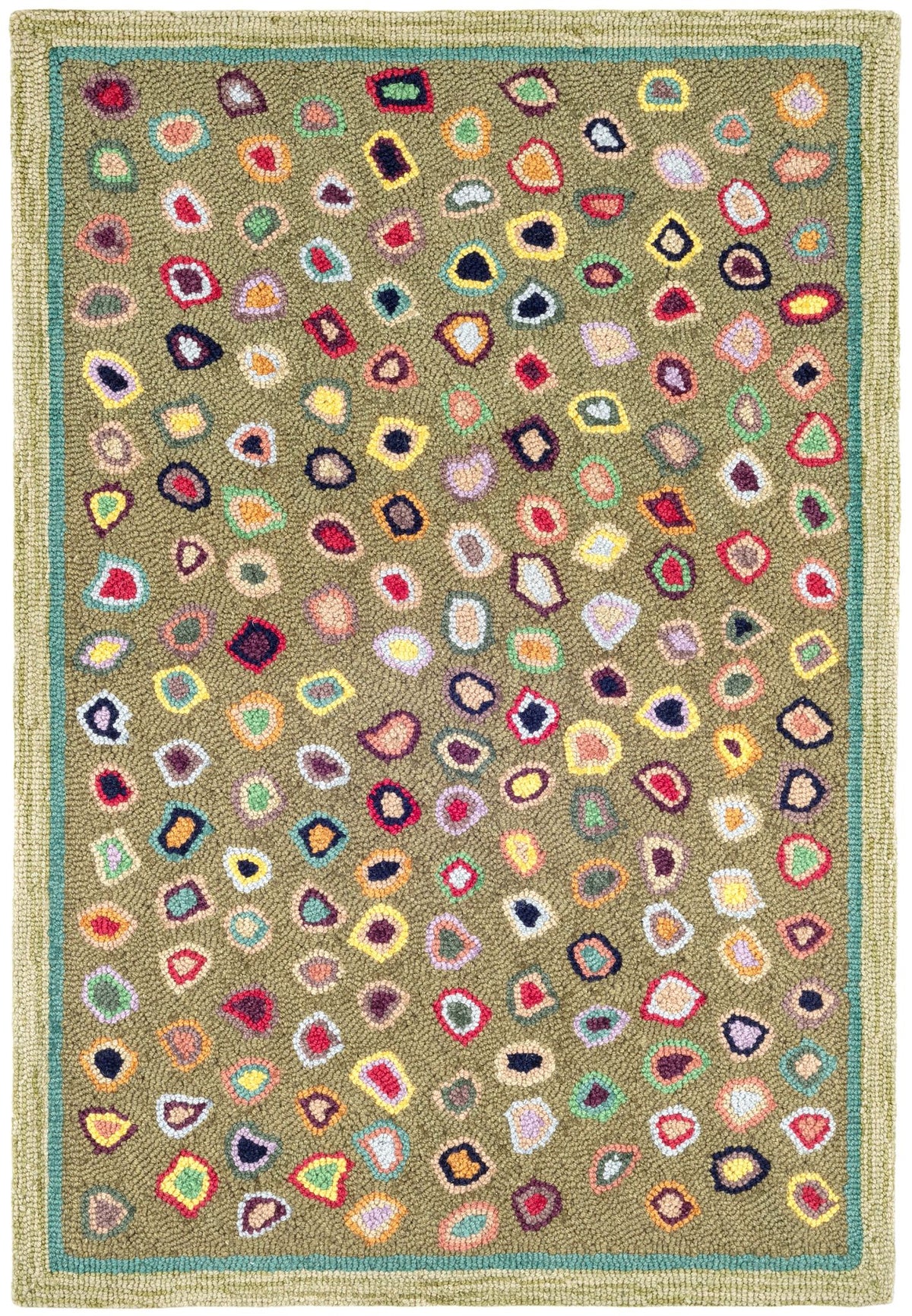 Cat's Paw Hand Micro Hooked Wool Rug