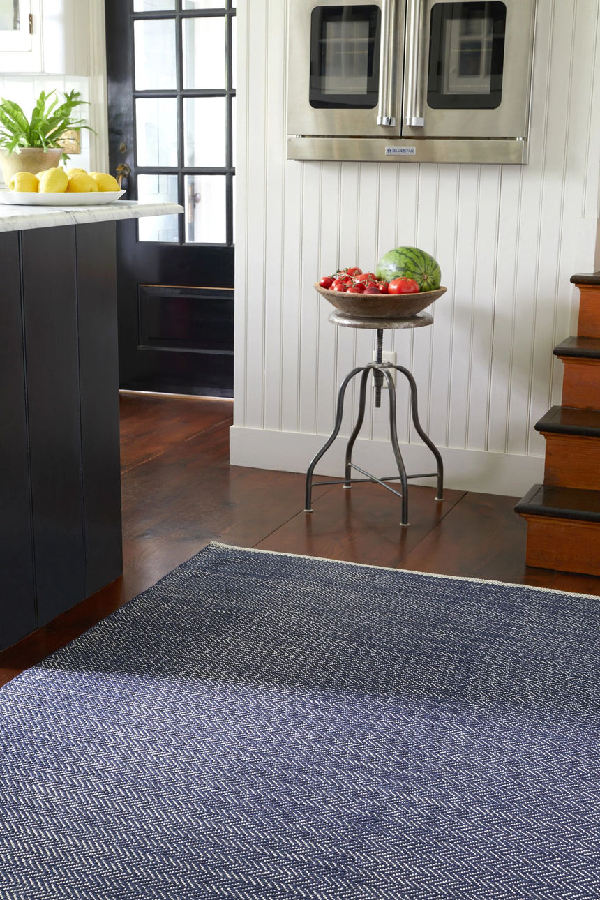 Herringbone Handwoven Cotton Rug