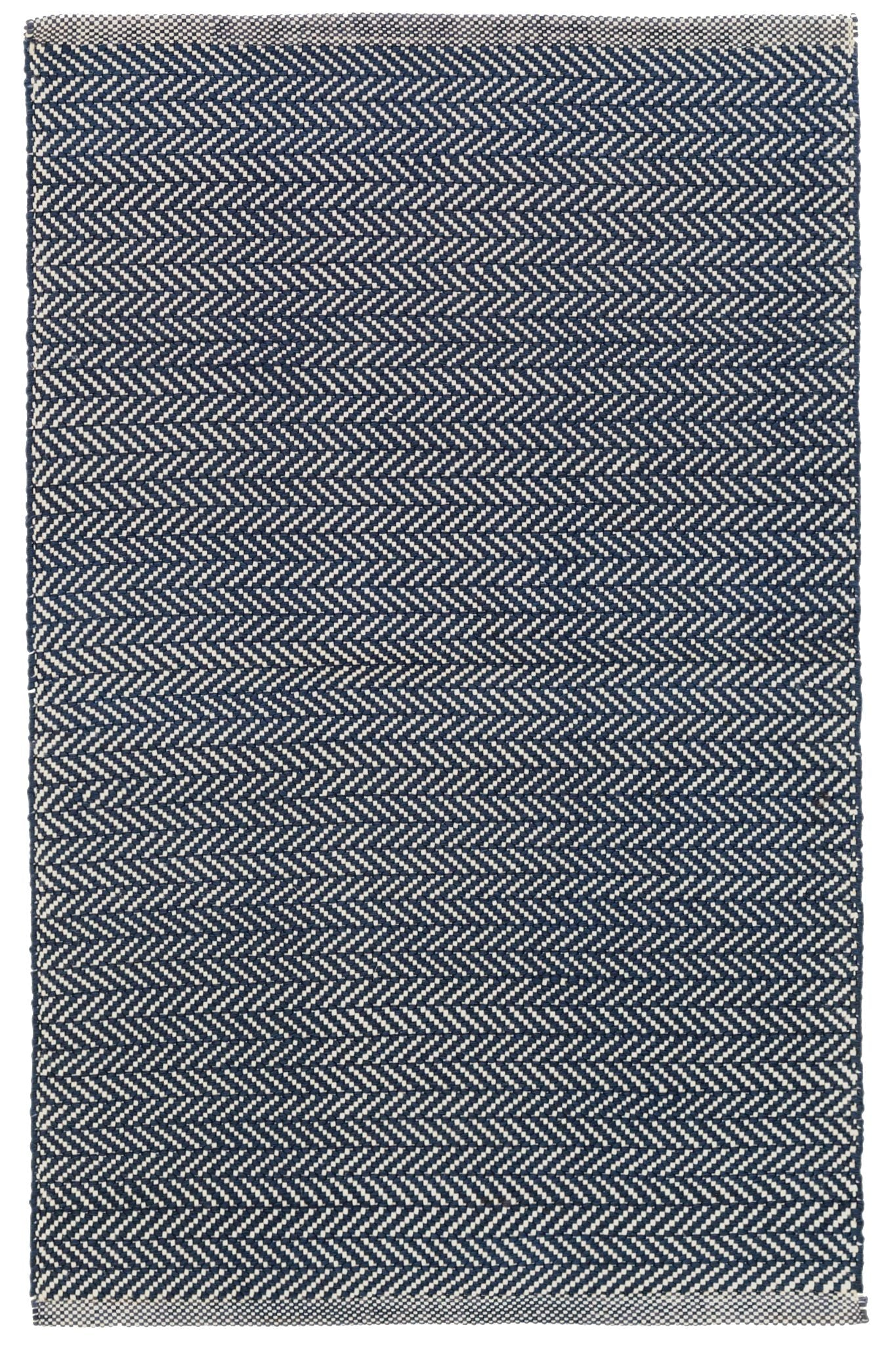 Herringbone Handwoven Cotton Rug