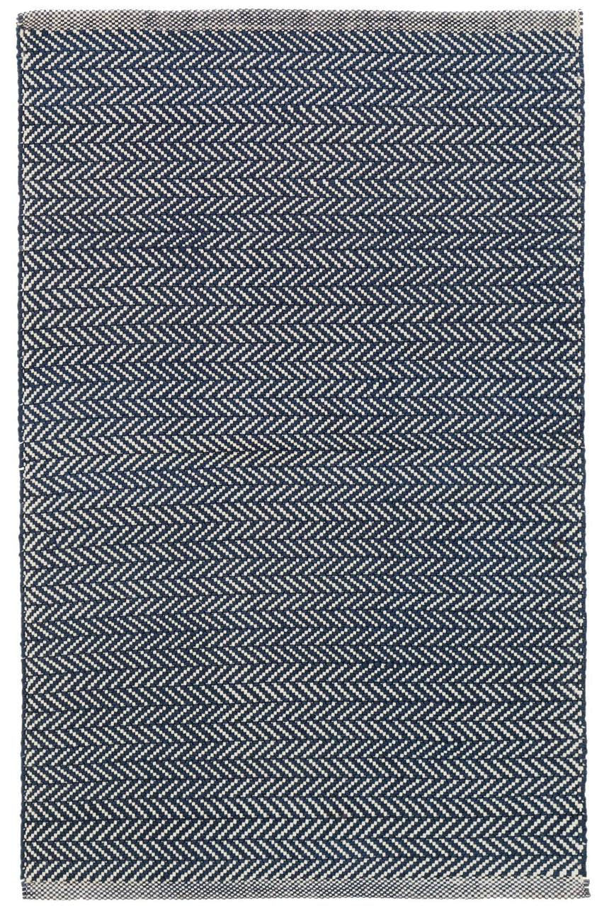 Herringbone Handwoven Cotton Rug