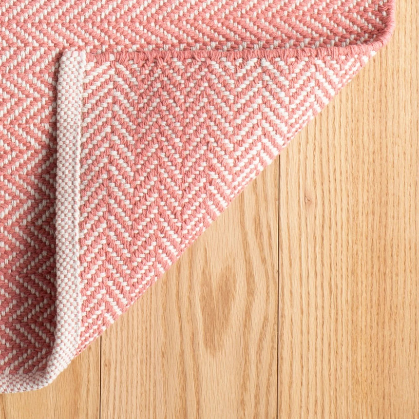 Herringbone Handwoven Cotton Rug