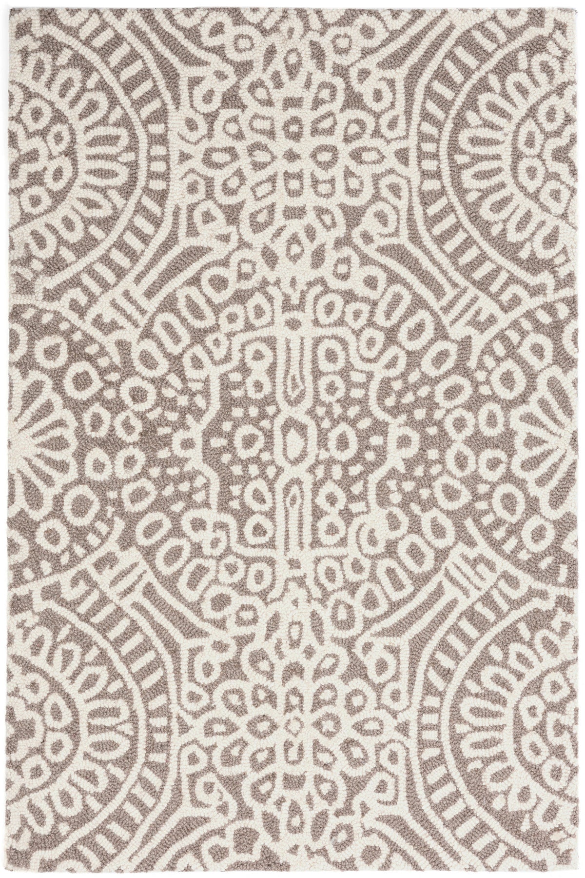 Temple Hand Micro Hooked Wool Rug