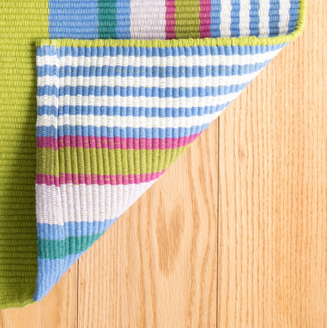 Mellie Stripe Handwoven Cotton Rug