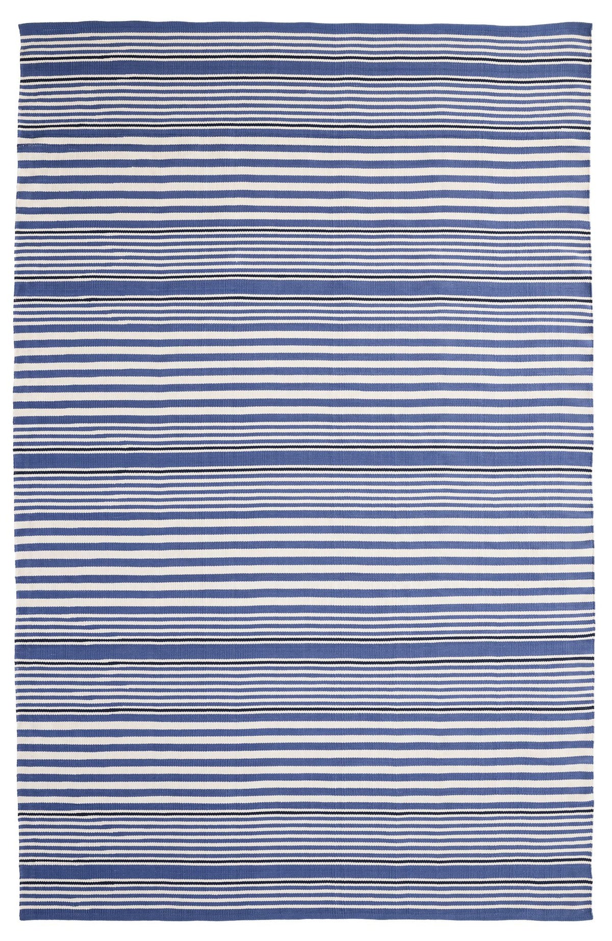 Rugby Stripe Handwoven Indoor/Outdoor Rug