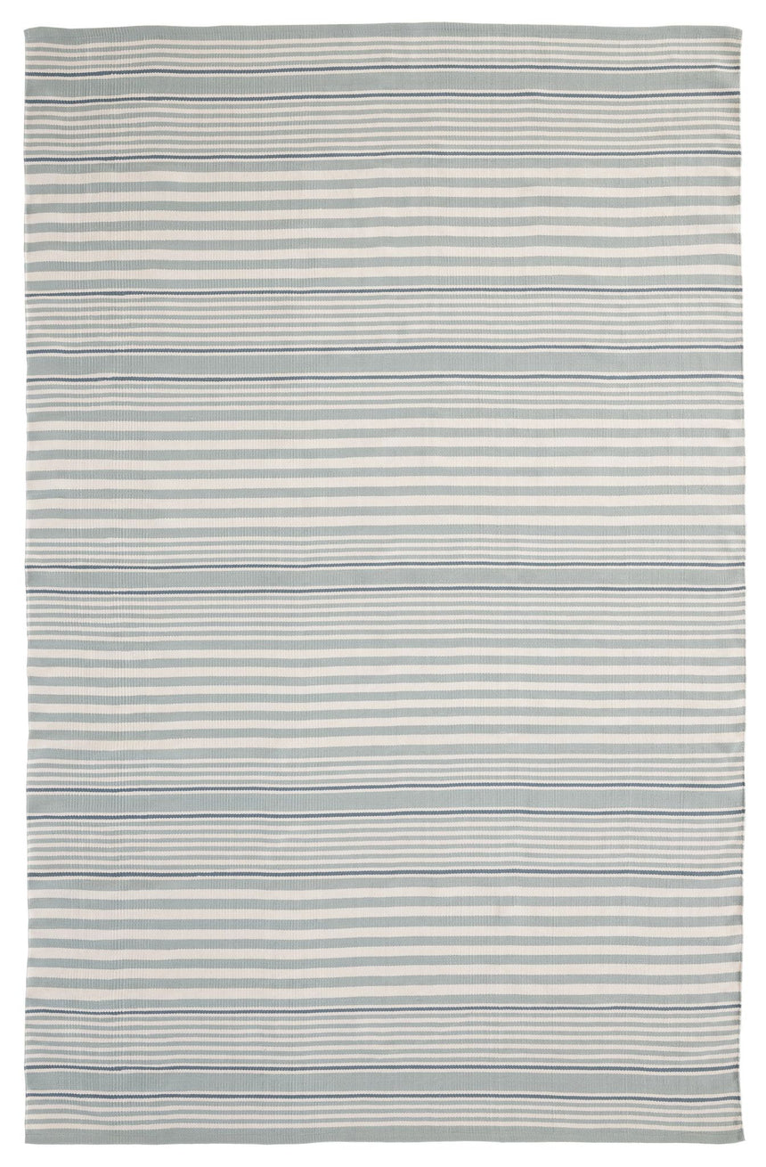 Rugby Stripe Handwoven Indoor/Outdoor Rug