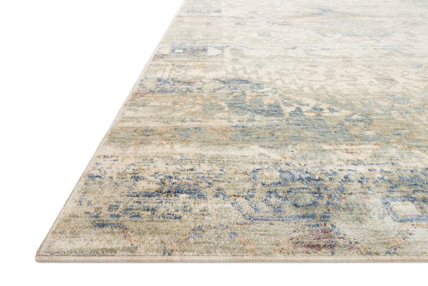 Revere Rug 06 | Ivory / Blue