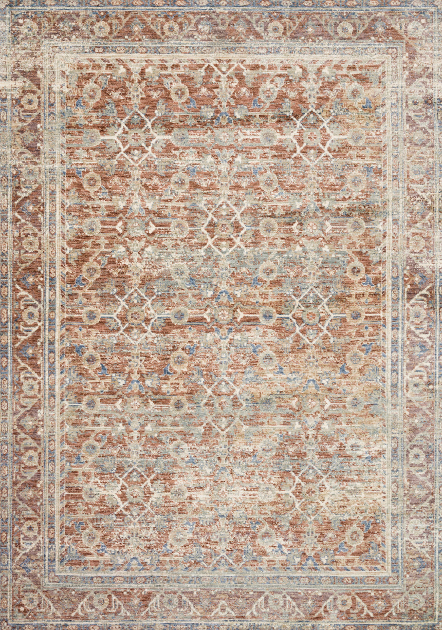 Revere Rug 07 | Terracotta / Multi