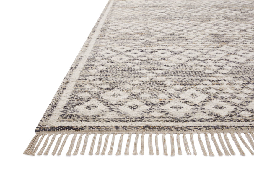 Rivers Rug 01 | Denim / Ivory