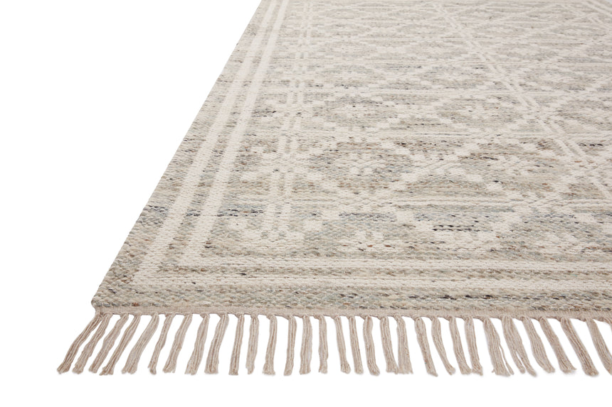 Rivers Rug 02 | Lagoon / Ivory