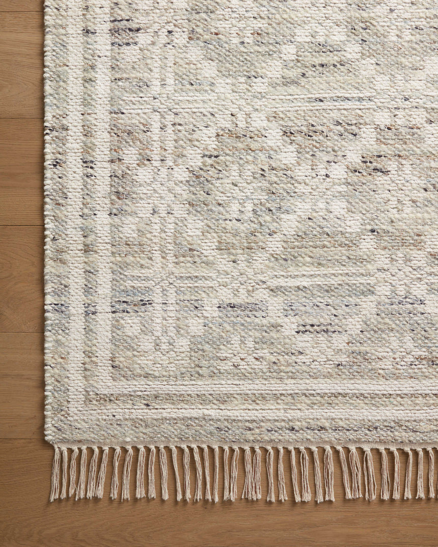 Rivers Rug 02 | Lagoon / Ivory