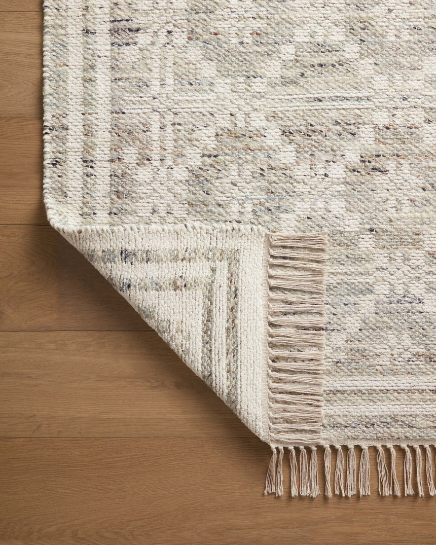 Rivers Rug 02 | Lagoon / Ivory