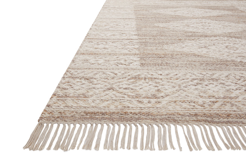 Rivers Rug 05 | Lilac / Ivory