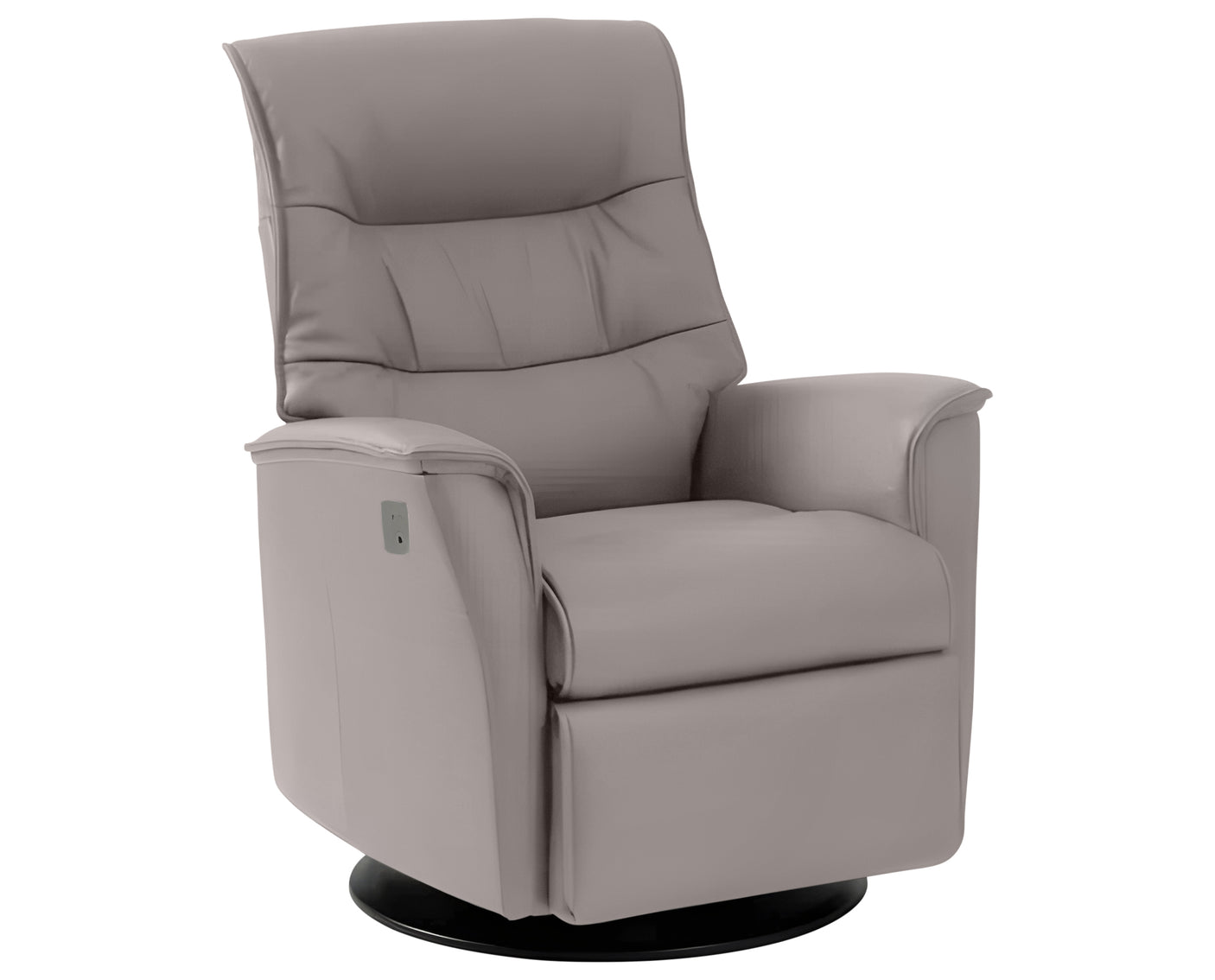 Trend Leather Cinder L | Norwegian Comfort Paramount Recliner - Promo | Valley Ridge Furniture
