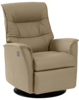 Trend Leather Beige M | Norwegian Comfort Paramount Recliner - Promo | Valley Ridge Furniture