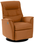 Trend Leather Whiskey M | Norwegian Comfort Paramount Recliner - Promo | Valley Ridge Furniture