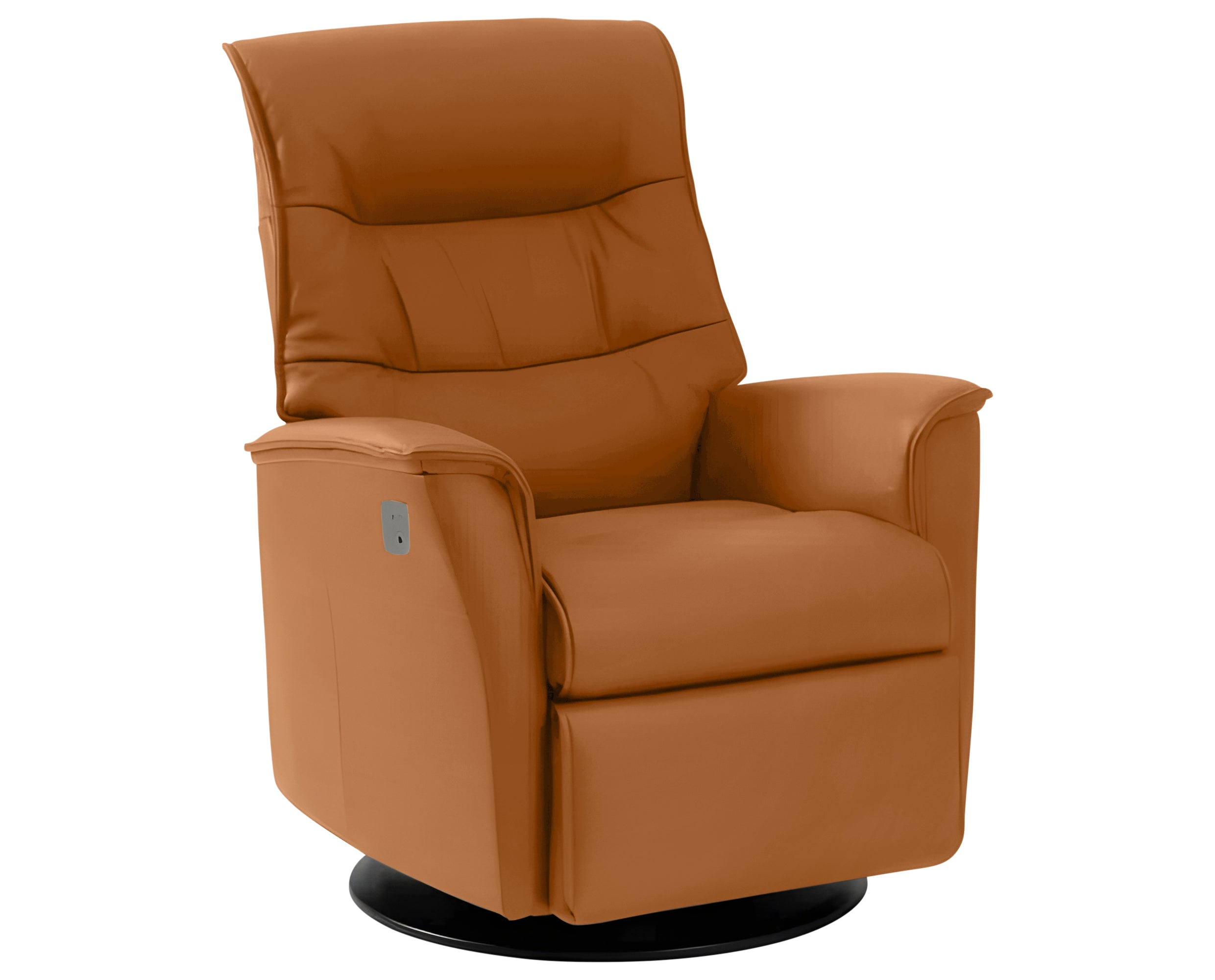 Trend Leather Whiskey L | Norwegian Comfort Paramount Recliner - Promo | Valley Ridge Furniture