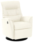 Trend Leather Snow M | Norwegian Comfort Paramount Recliner - Promo | Valley Ridge Furniture