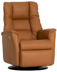 Trend Leather Whiskey M | Norwegian Comfort Victor Recliner - Promo | Valley Ridge Furniture