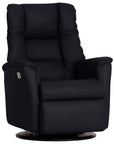 Sauvage Leather Charcoal M | Norwegian Comfort Victor Recliner - Promo | Valley Ridge Furniture