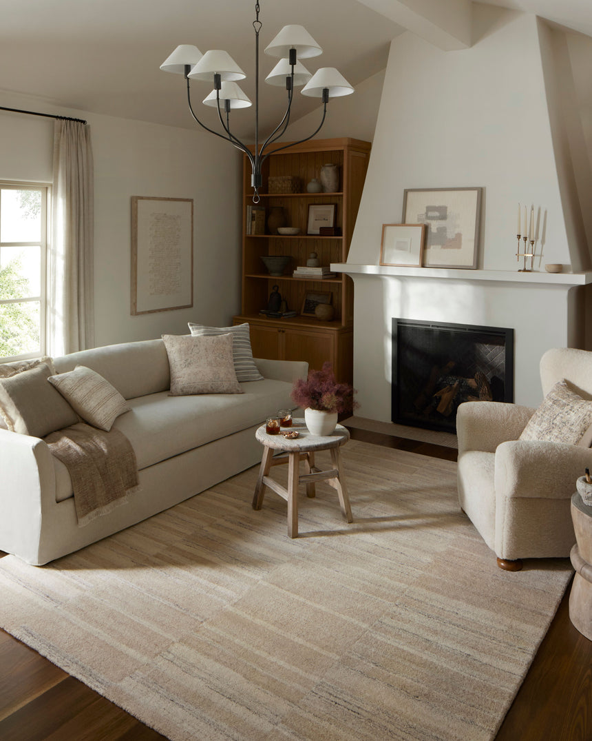 Rocky Rug 02 | Natural / Sand