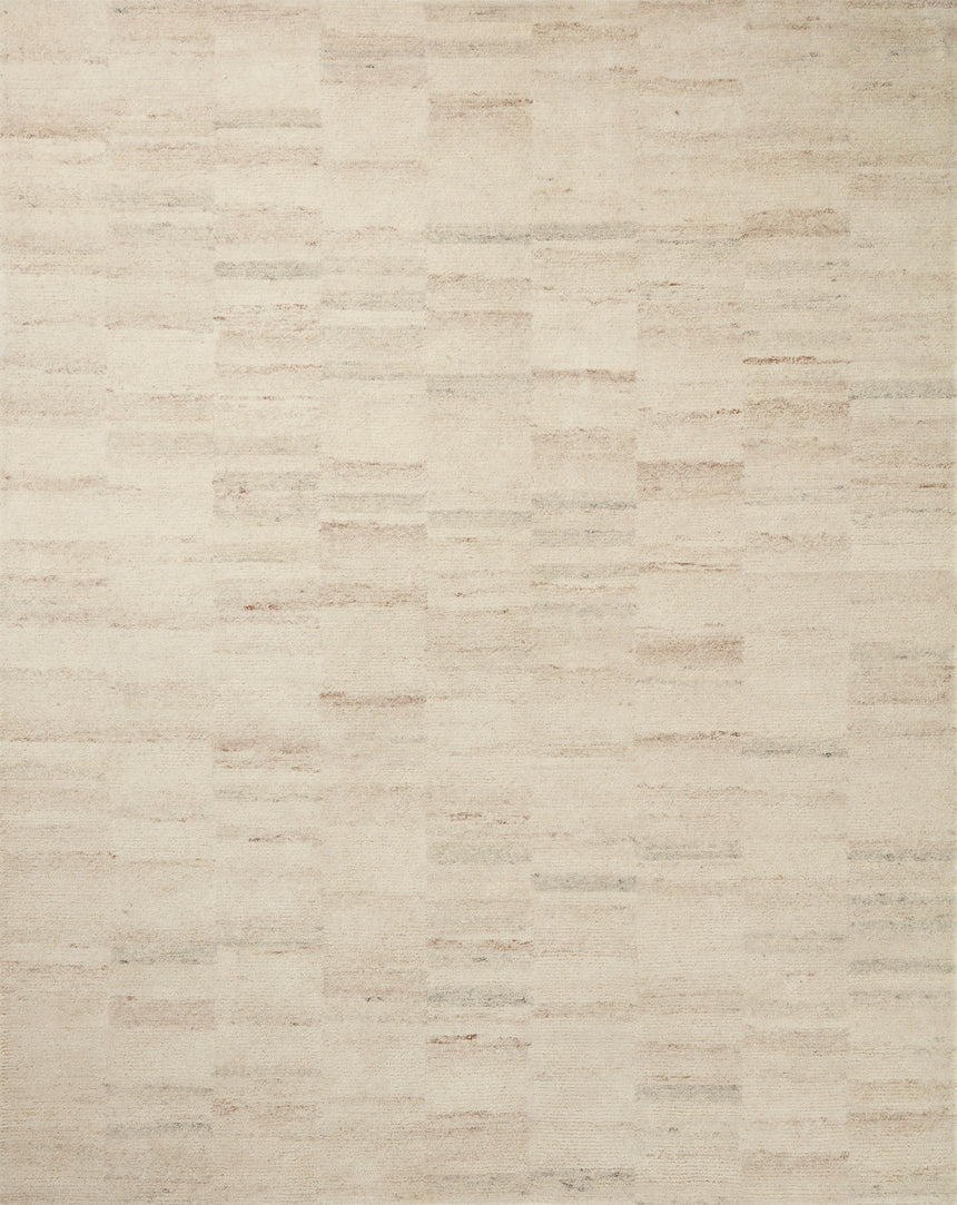 Rocky Rug 03 | Natural / Fog