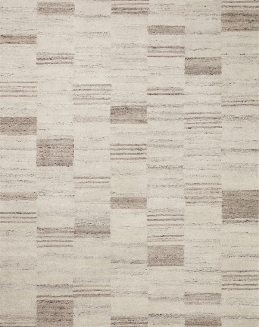 Rocky Rug 04 | Ivory / Dove