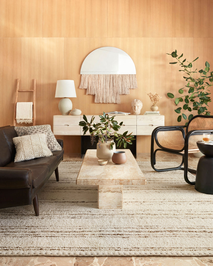 Roman Rug 02 | Ivory / Pebble