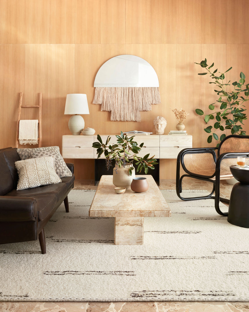 Roman Rug 03 | Ivory / Granite