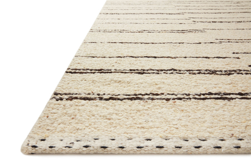 Roman Rug 04 | Natural / Charcoal
