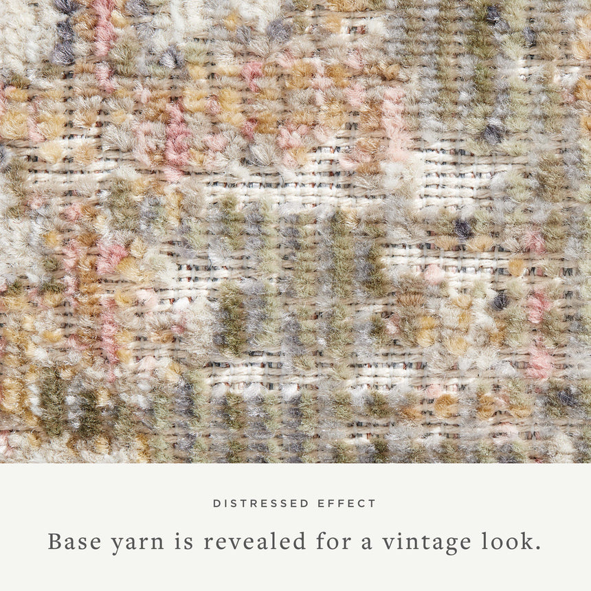 Rosemarie Rug 01 | Sage / Blush