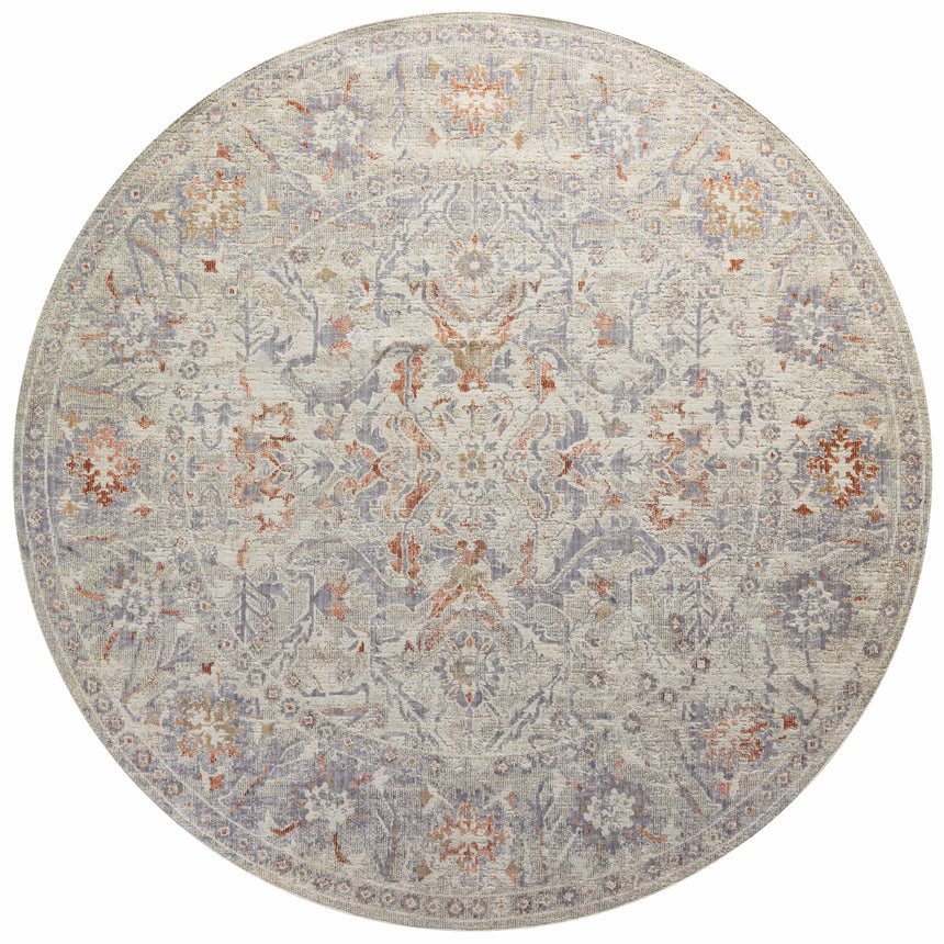 Rosemarie Rug 05 | Oatmeal / Lavender